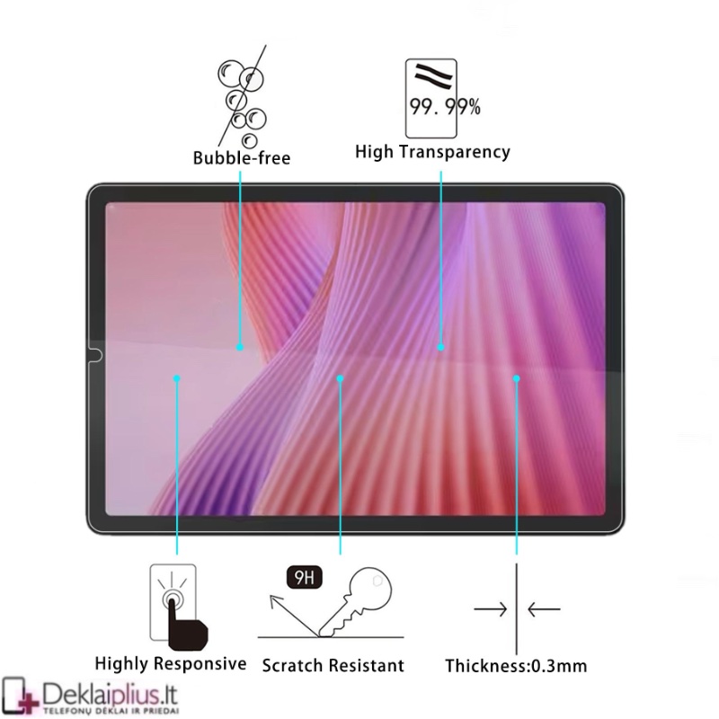 Planšetės ekrano grūdintas stiklas (Lenovo tab K9 8.7/One 8.7) Planšetės ekrano grūdintas stiklas (Lenovo tab K9 8.7/One 8.7)